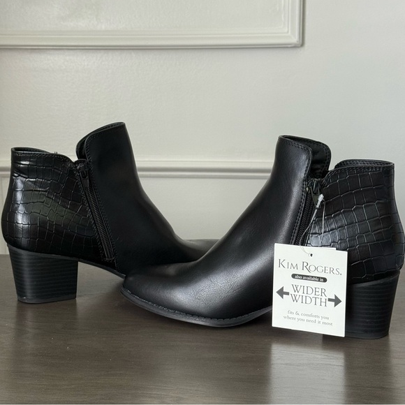 Kim Rogers Nepturn Booties - Wide Width Size 8.5M - Picture 7 of 10